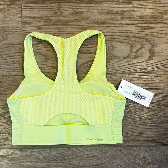 NWT Outdoor Voices Doing Things Thrive Bra Size XXS - Picture 5 of 6